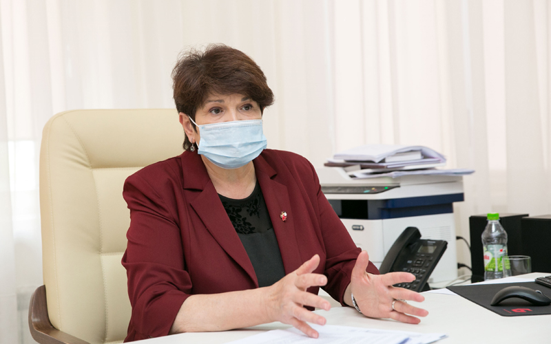 Valentina Buliga a fost eliberată din funcția de director general al CNAM 