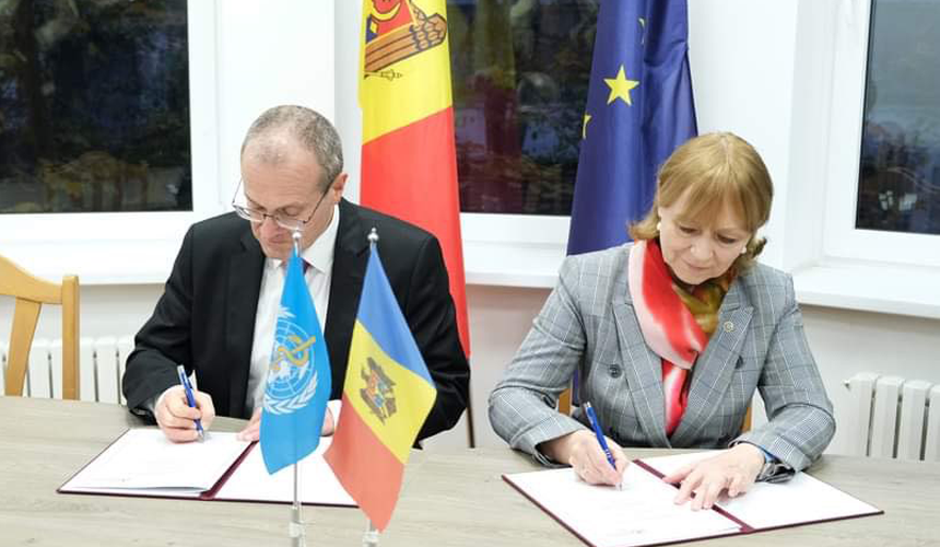  Organizația Mondială a Sănătății oferă 3 milioane de dolari Republicii Moldova pentru proiecte și inițiative în domeniul sănătății