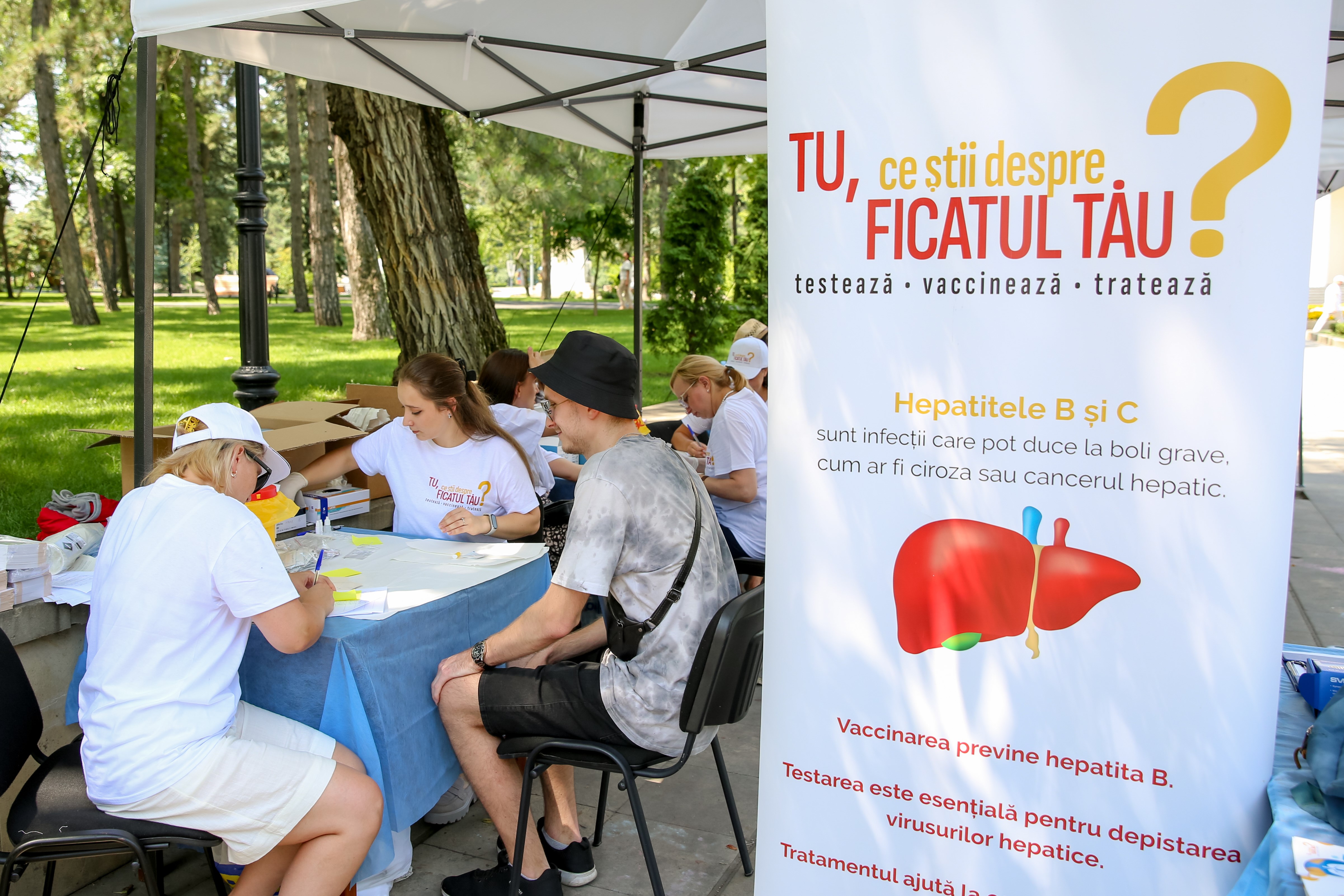 TU, ce știi despre FICATUL TĂU? Eveniment de testare la hepatite organizat de Centrul PAS