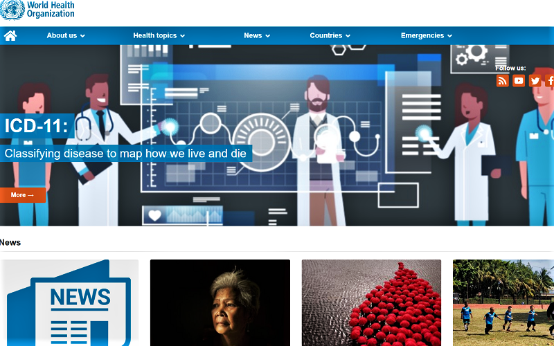 Organizația Mondială a Sănătății lansează noua clasificare internațională a bolilor - CIM 11