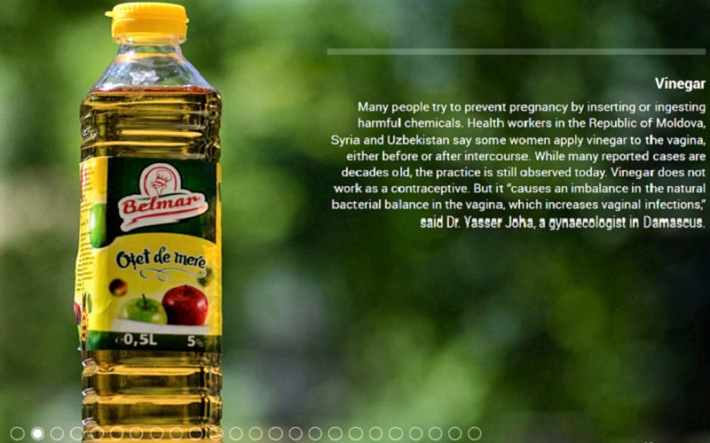 Metode șocante de contracepție - unele femei din Moldova mai folosesc oțet sau lămâie, ca să nu prindă gravide