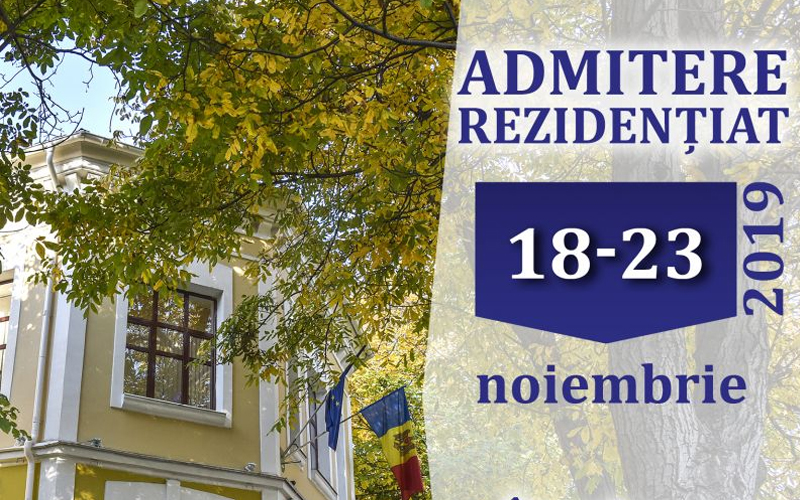 Start admiterii la rezidențiat la USMF. Ministerul Sănătății scoate la concurs 540 de locuri