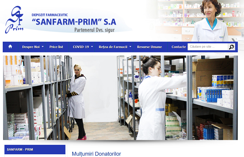 Guvernul s-a răzgândit: depozitul farmaceutic Sanfarm Prim nu mai este disponibil pentru privatizare