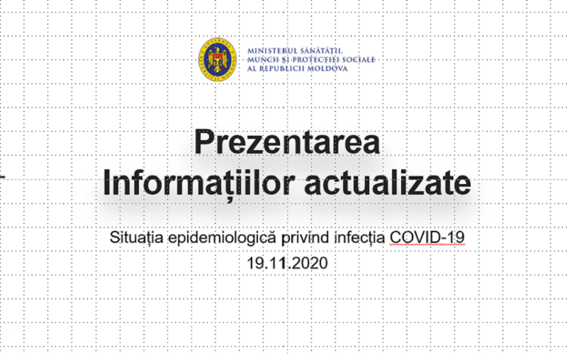 1.442 de cazuri noi de Covid-19 și 19 decese, raportate în ultimele 24 de ore. Alte 99 de cadre medicale s-au îmbolnăvit