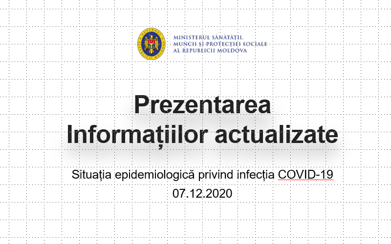 1.130 de cazuri noi de infectare și 19 decese, înregistrate în ultimele 24 de ore. Peste 8 mii de pacienți se tratează la domiciliu