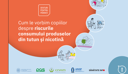  Sfaturi pentru părinți. Cum să le vorbim copiilor despre riscurile consumului de produse din tutun și nicotină