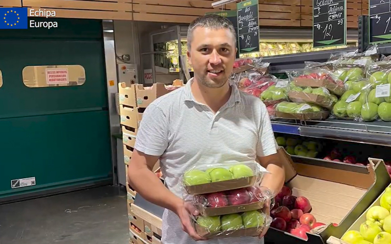 Vesela care ne garantează viitorul, produsă de un tânăr din Municipiul Chișinău cu suportul Uniunii Europene