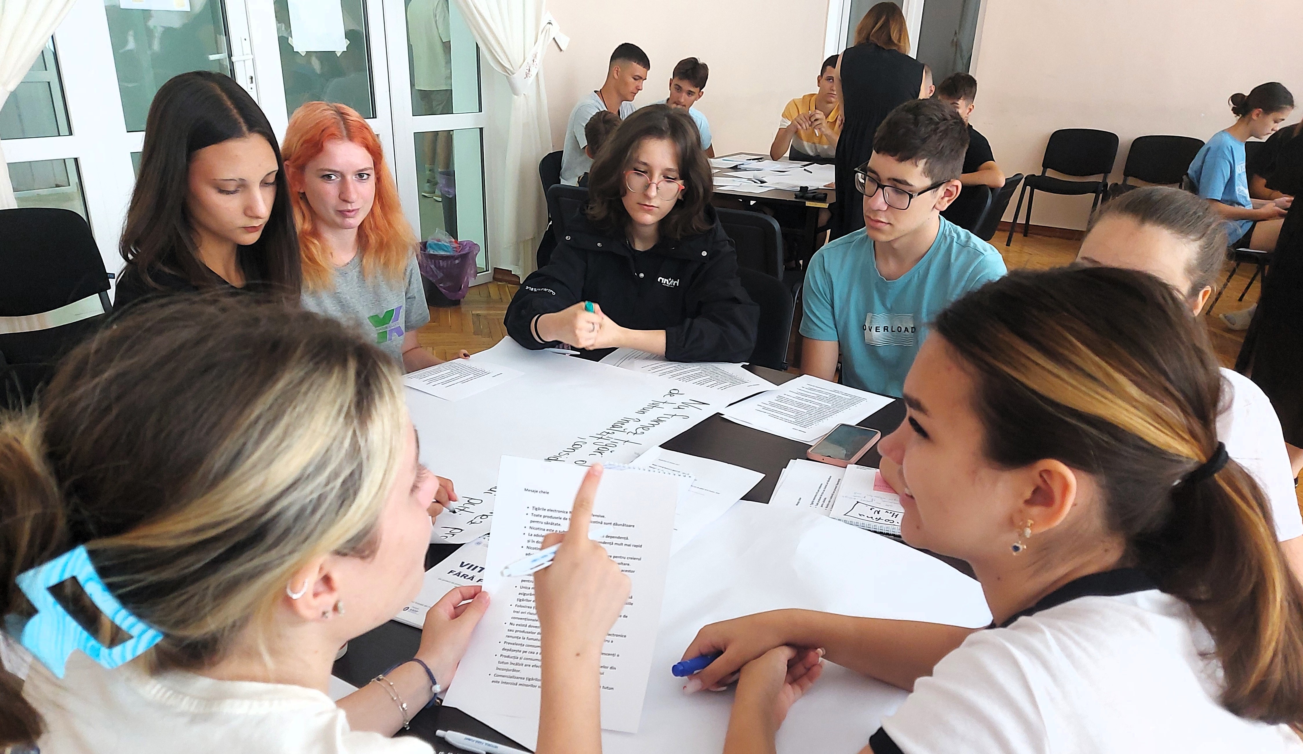Viitorul fără fumat. Abilități de comunicare pentru prevenirea fumatului în rândurile adolescenților