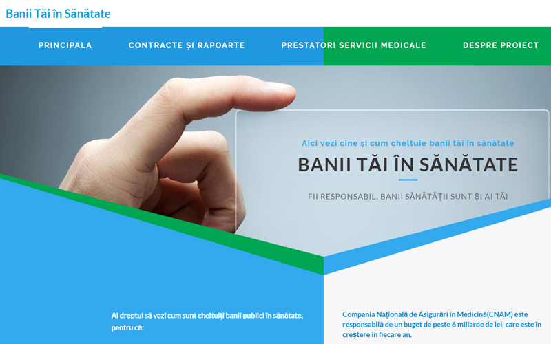 A fost lansată prima platformă care monitorizează cum sunt gestionați banii în sănătate – Banii Tăi în Sănătate