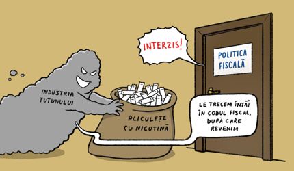 Reglementarea fiscală a pliculețelor cu nicotină – calul troian al industriei tutunului